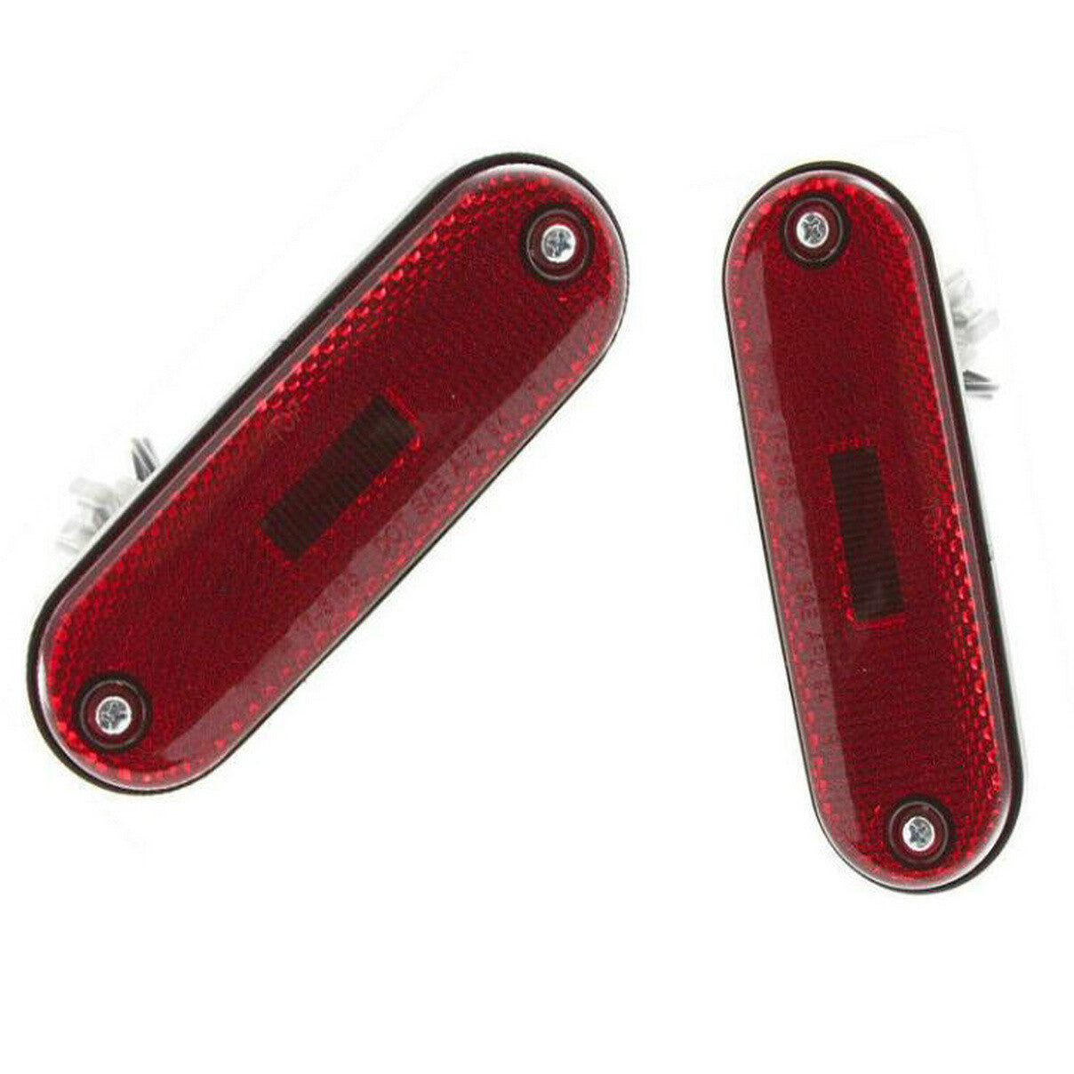 2pcs Fit for Toyota rav4 96-00 Rear Reflector Side Marker Light Lamp with bulbs