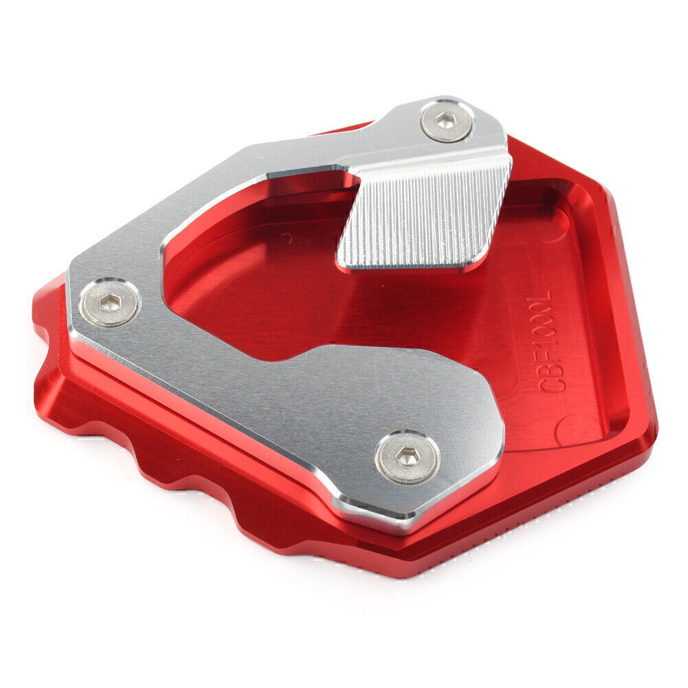 Seitenst?nder Fu? Vergr??erung Platte Pad rot F¨¹r for Honda CRF1000L Africa Twin