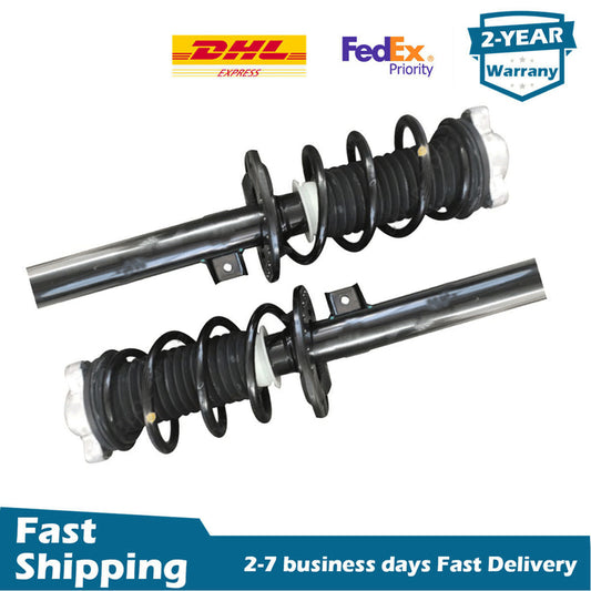 Pair Front Shock Coil Spring Struts Without EDC for BMW X3 G08 G01 G02 2018-2022