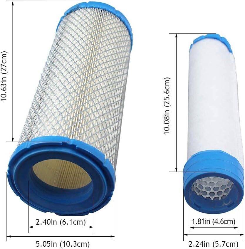 Air Filter for Kawasaki 110137044 11013-7045 M131803 FX651V FD731V FD750D FD791D