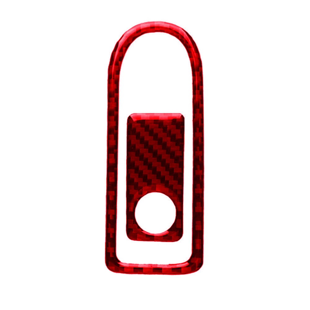 Red Carbon Fiber for Co -Pilot Storage Trim for Mercedes-Benz W204 2007-2014