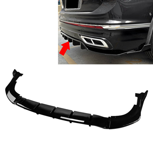 Rear Bumper Splitter Spoiler Lip for VW for Tiguan MK2 Facelift 2021-2023