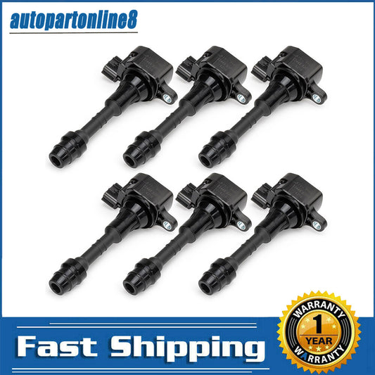 22448-8J115 6-piece ignition coil kit for Nissan Frontier Pathfinder NV for Infiniti