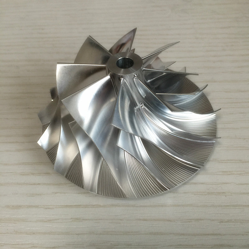 HX40 5800/83.03mm 8+8 insert performance turbine milling/bulk compressor wheel