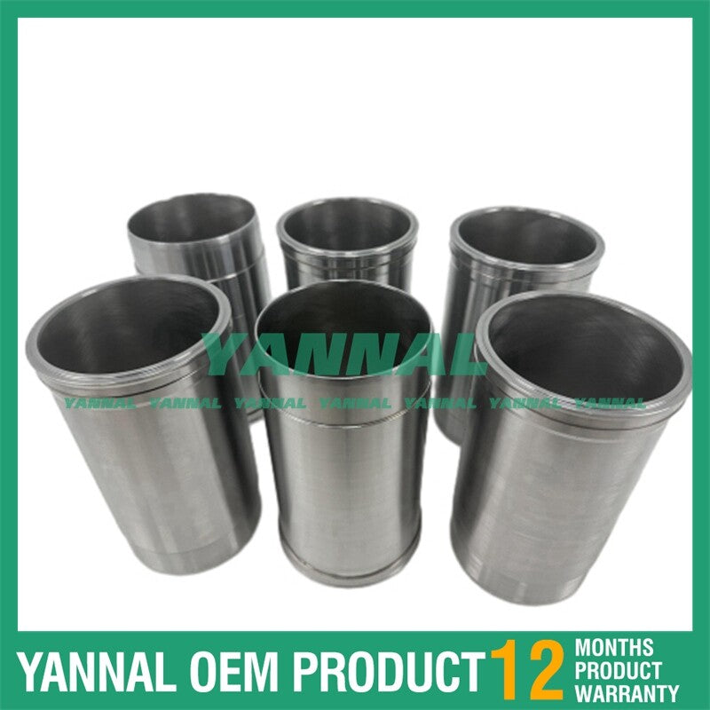 6 R530609 cylinder liners for 6090 engines