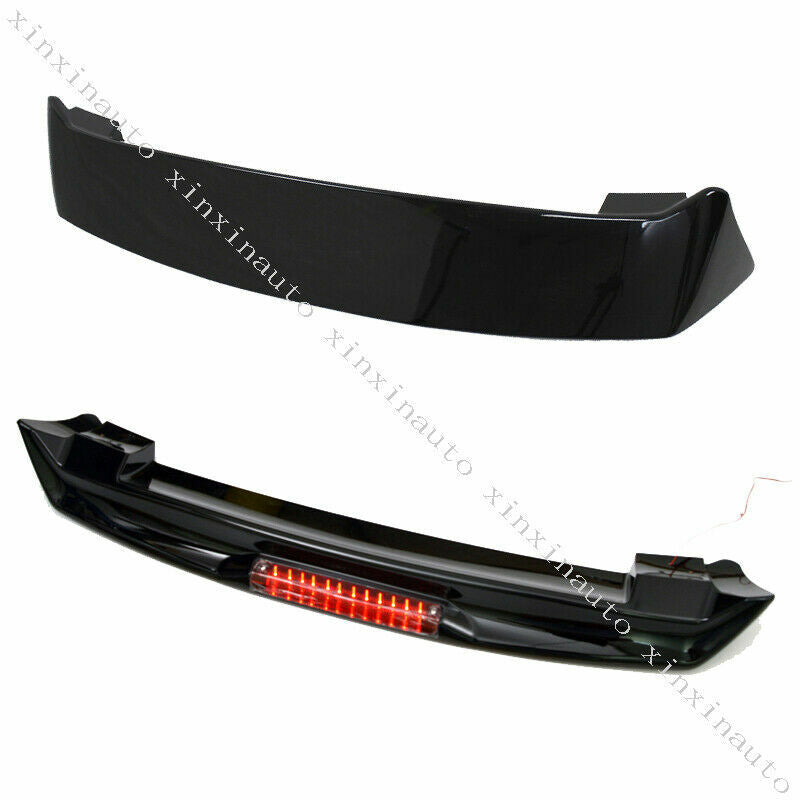 Glossy Black Rear Trunk Boot Lip Wing Spoiler for Toyota Prado FJ120 2003-2009