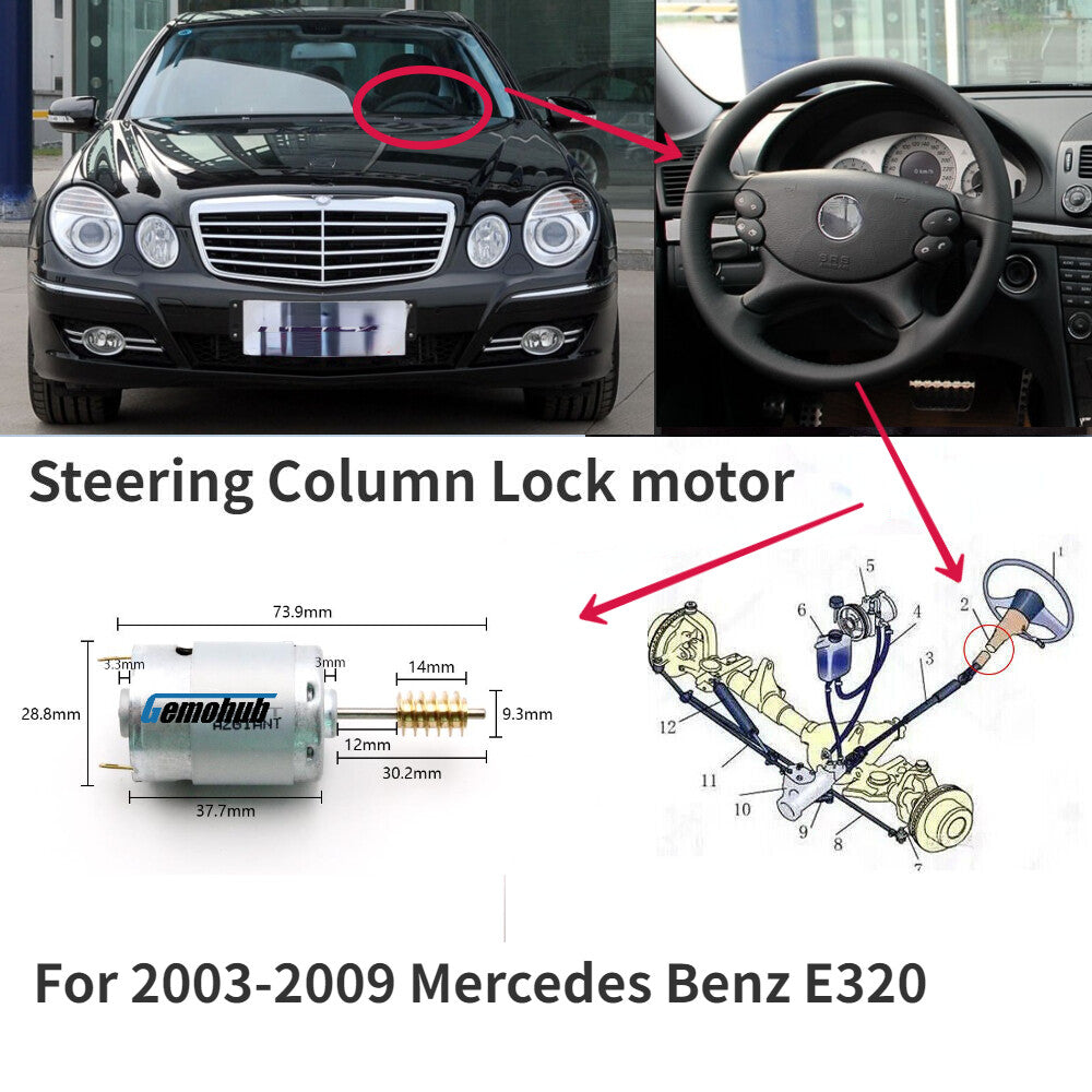 For 2003-09 for Mercedes-Benz E320 Steering Column Lock Motor Direction Latch Motor