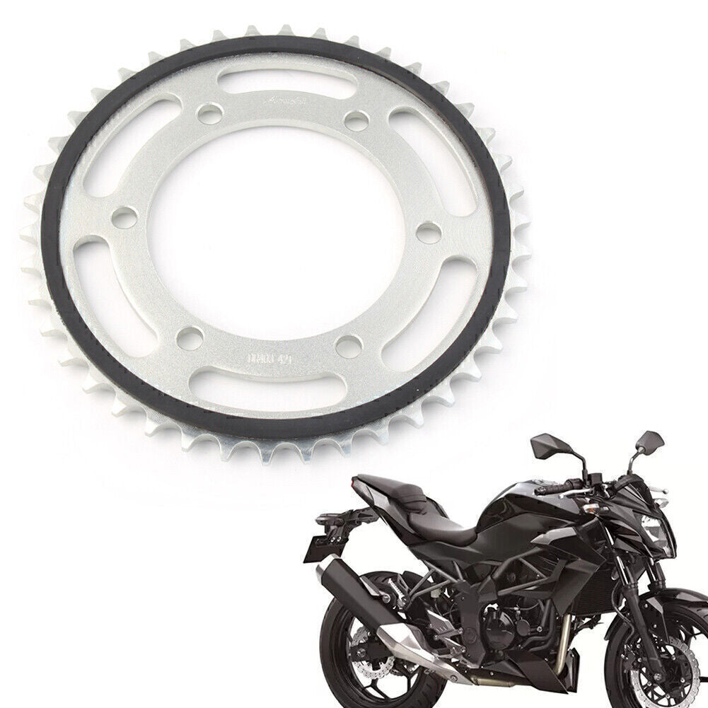 for Kawasaki Z250 2015/Z300 2013 1x Rear Motor Engine Chain Drive Sprocket 42T