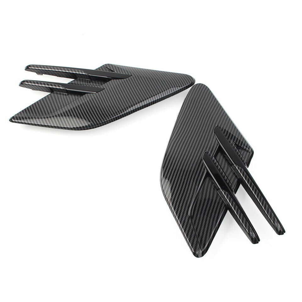 Carbon Fiber Style Side Flares Air Vent Cover Fit for Range Rover Sport 2018-22