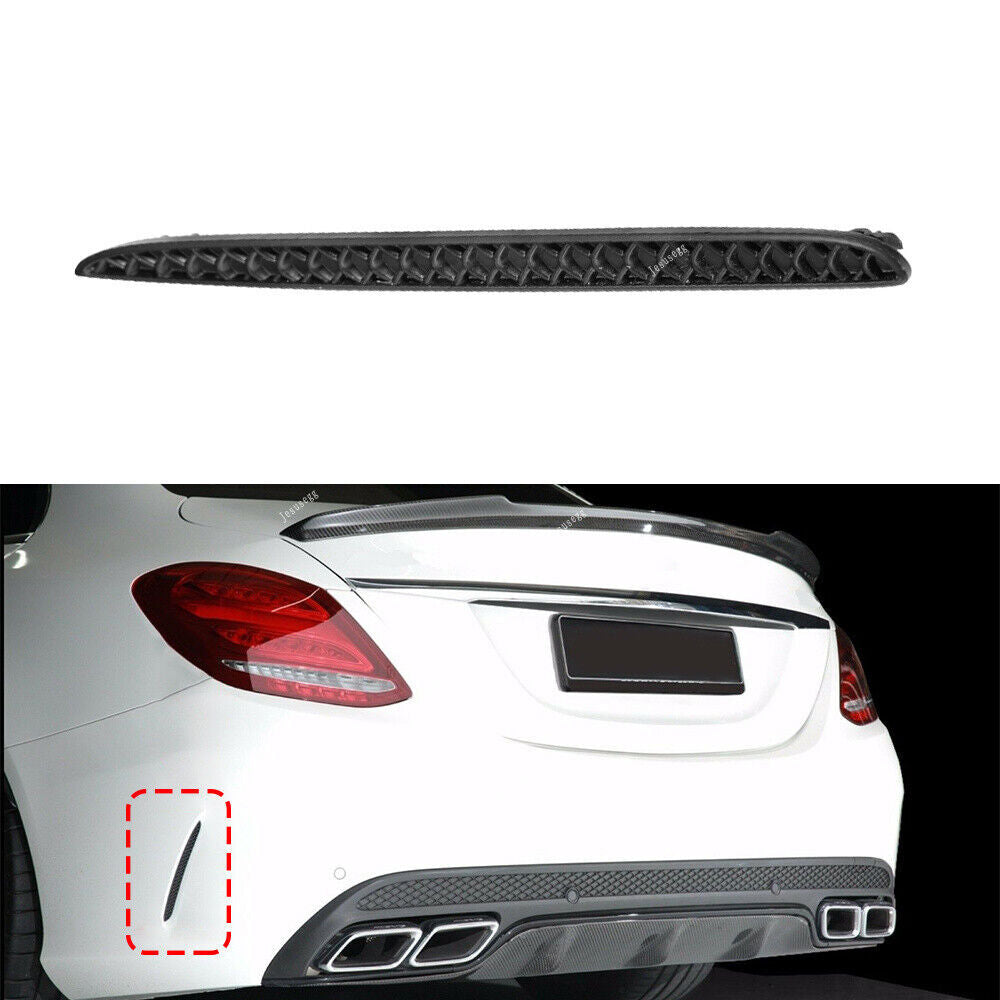Rear Left Bumper Side Grill Insert Trim Fit for Mercedes-Benz C-CLASS C63 W205