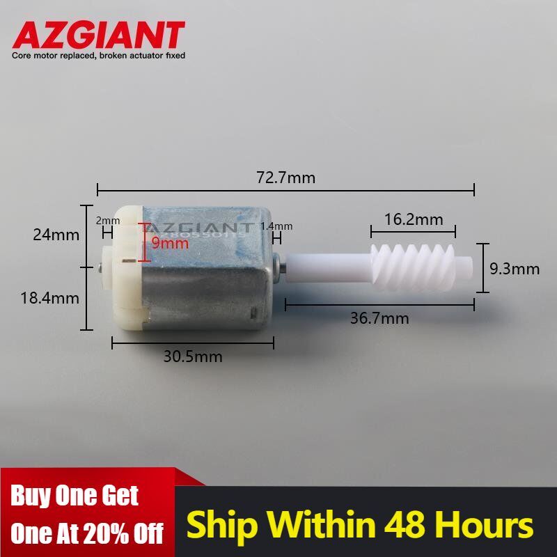 Door lock actuator motor FC-280SB-15240 suitable for 2006-2011 for Toyota Yaris MK2 / Vitz MK2