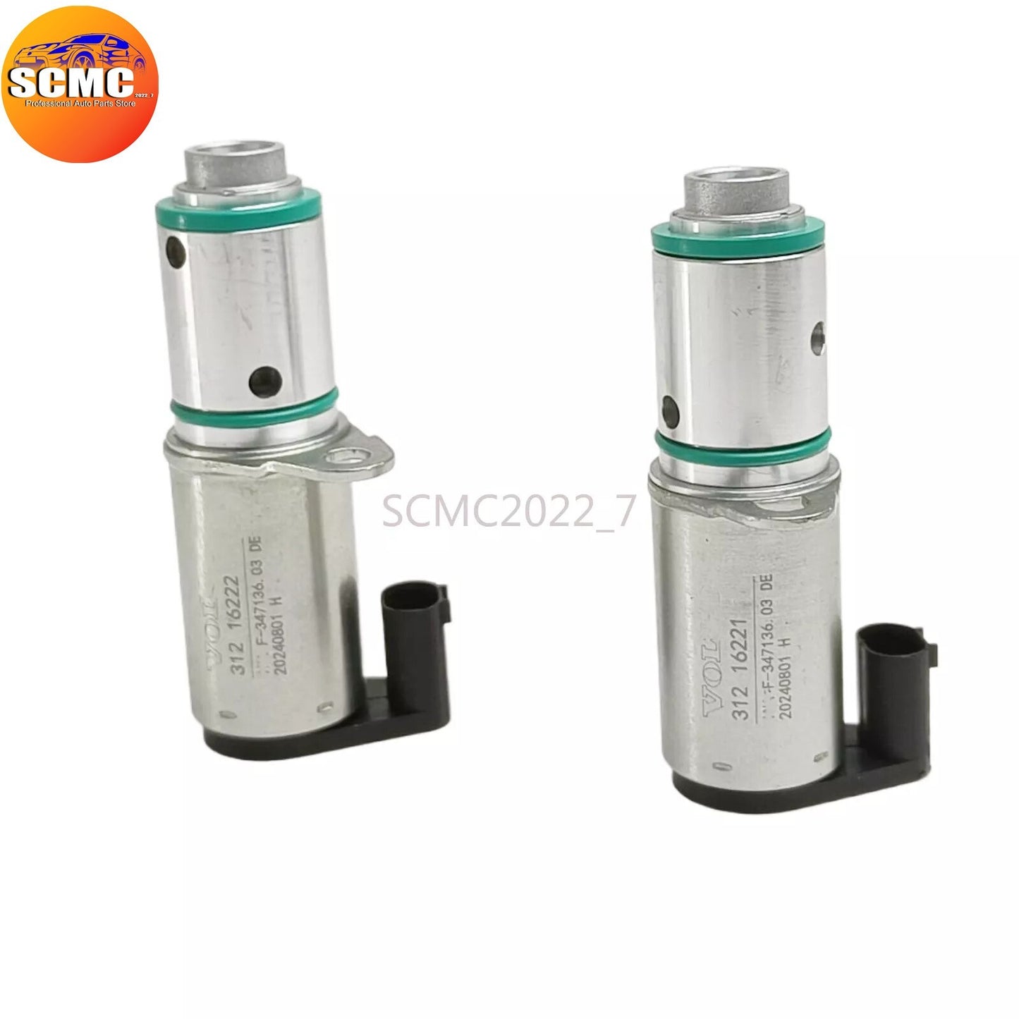 One Pair Camshaft Solenoid Valve for Volvo V60 V70 S60 C70 31216222 31216221