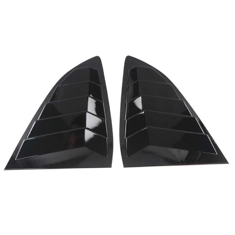 Car Rear Window Shutters Louvers Blinds Cover Trim Black For 2017-2020 for Honda CRV
