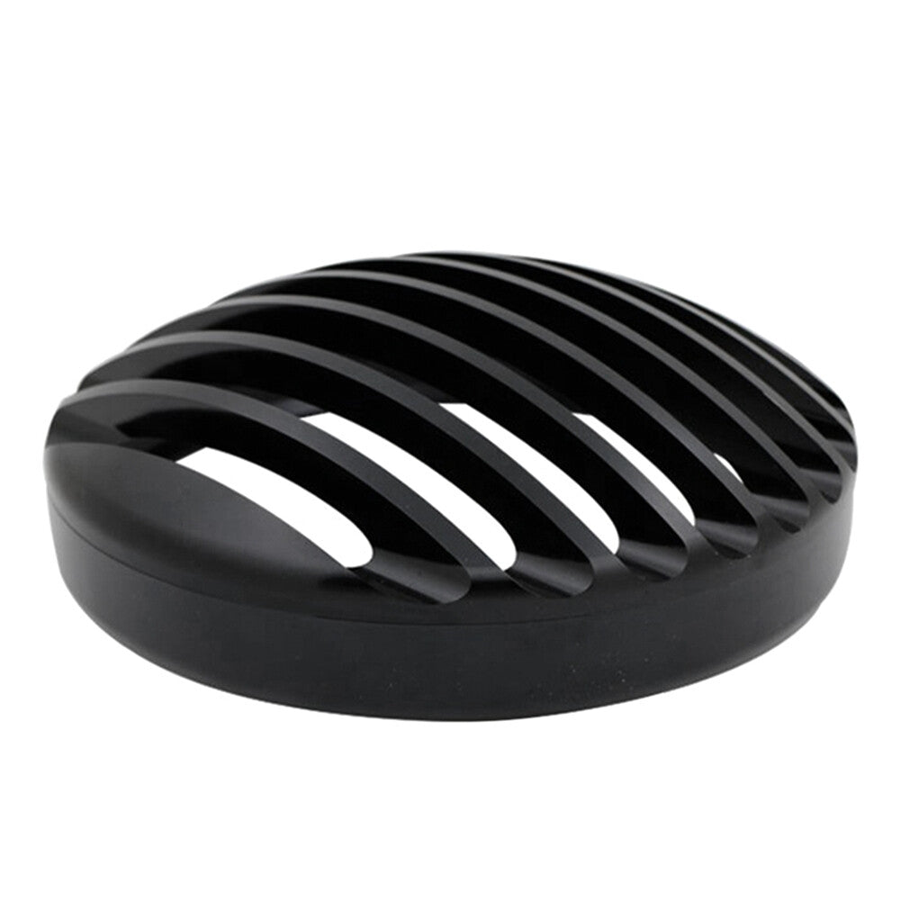 Black Shallow Cut Headlight Headlamp Grill Cover for Bobber All Years