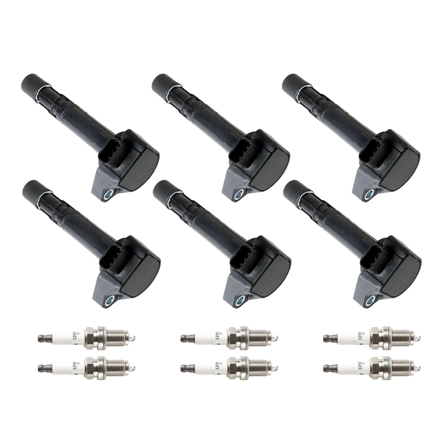6 Ignition Coil  6 Platinum Spark Plug for Honda for Acura for Saturn 3.2L 3.5L