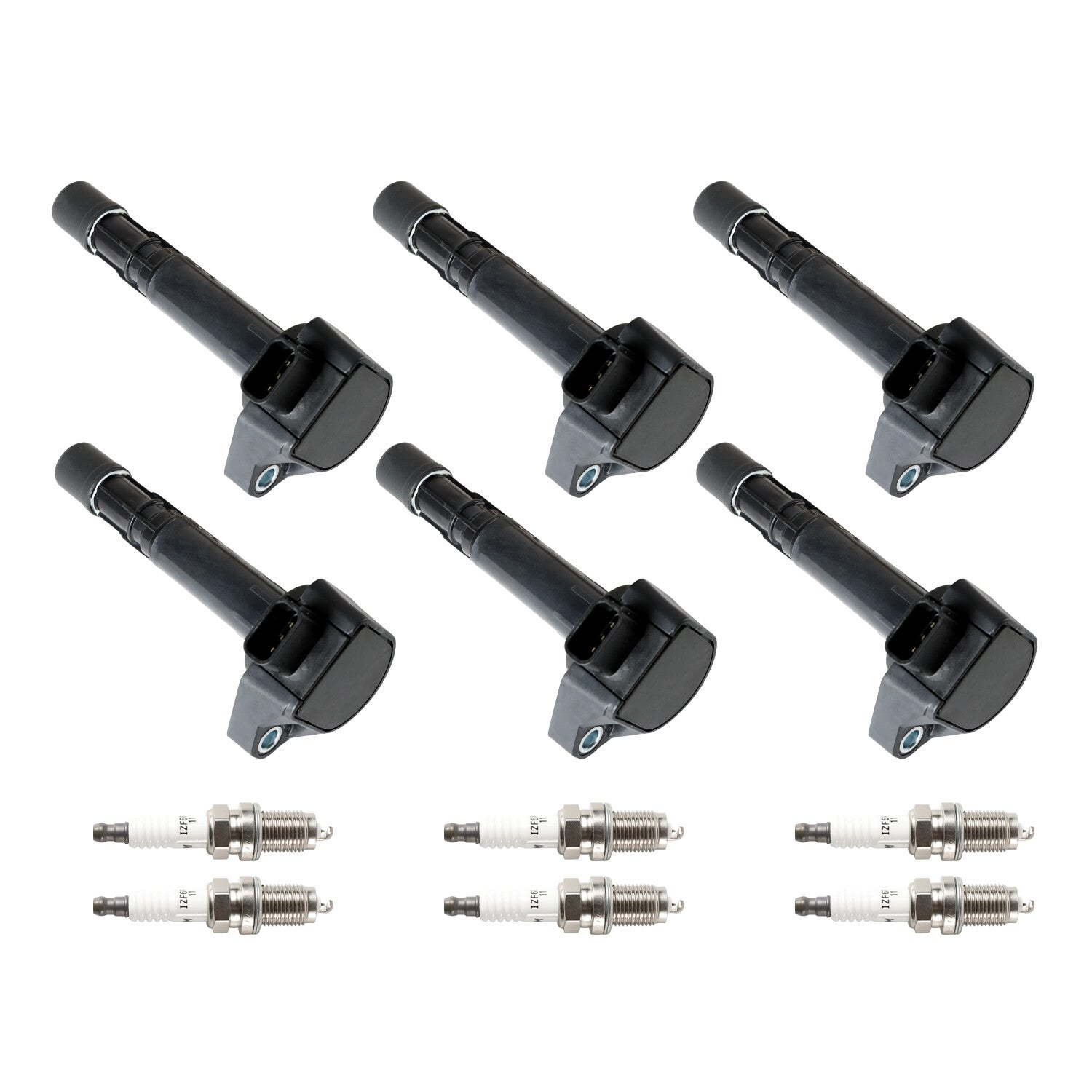 6 Ignition Coil  6 Platinum Spark Plug for Honda for Acura for Saturn 3.2L 3.5L