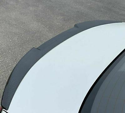 for Toyota for Corolla 4DR sedan Carbon Look Rear Trunk Spoiler Lip Tail Wing Trim