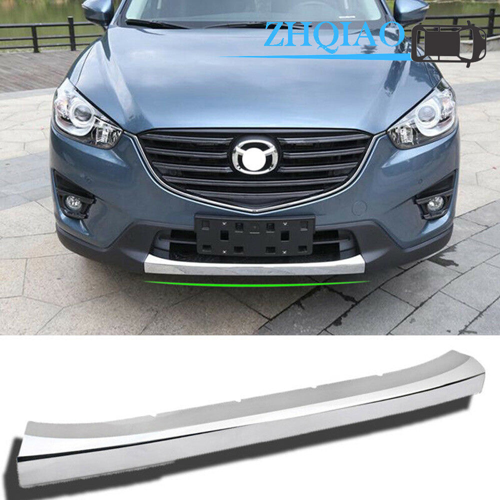 ABS Chrome Front Bumper Lip Cover Trim Fit for Mazda CX-5 CX5 2012-2016