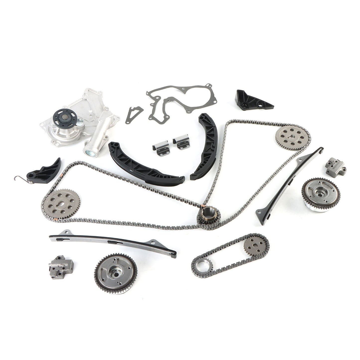 Timing Chain Kit Water Pump for KIA Sorento Borrego Sedona Carnival Amanti 3.3L