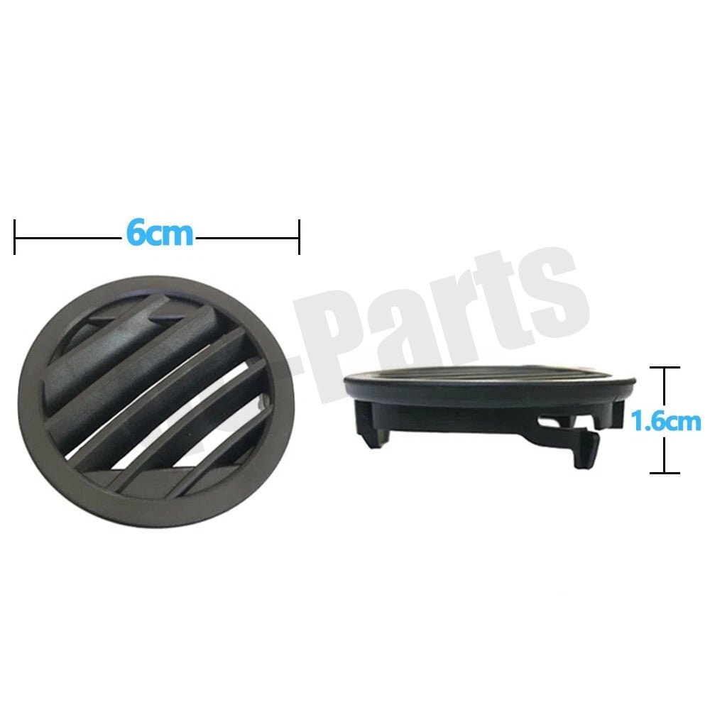 2 pcs for Mercedes X204 GLK350 GLK280 GLK250 2010-2015 Black Dash Air Ac Vent