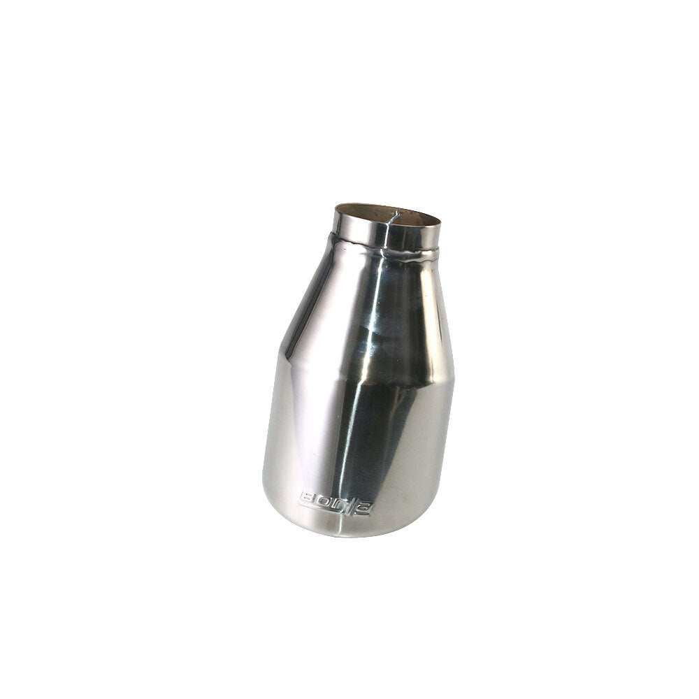 Universal 67mm Inlet 4.5'' OD Exhaust End Tip Muffler End Tip 195mm Tip