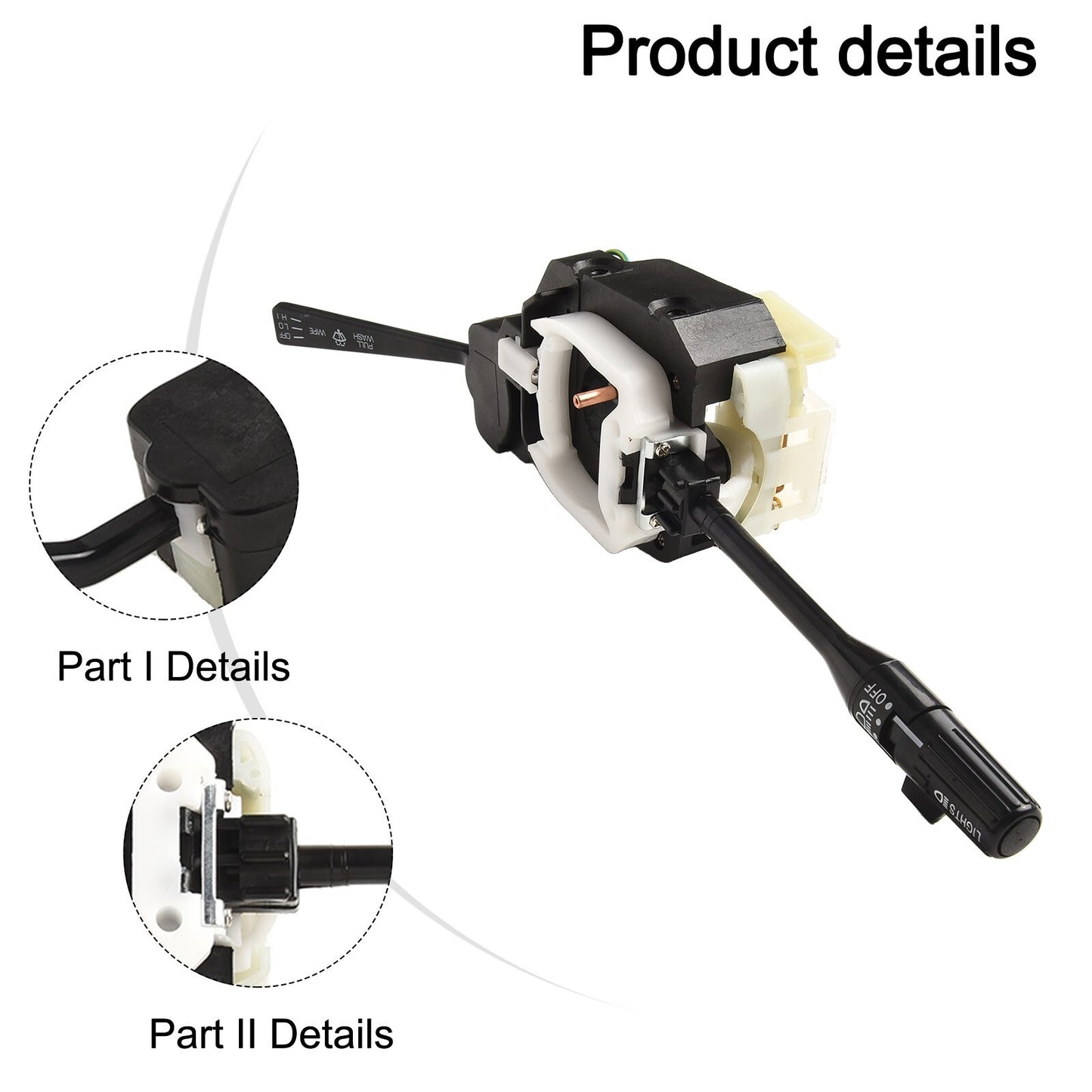 LHD Turn Signal Blinker Wiper Switch for Nissan 720 Pickup Sentra 1980-1987