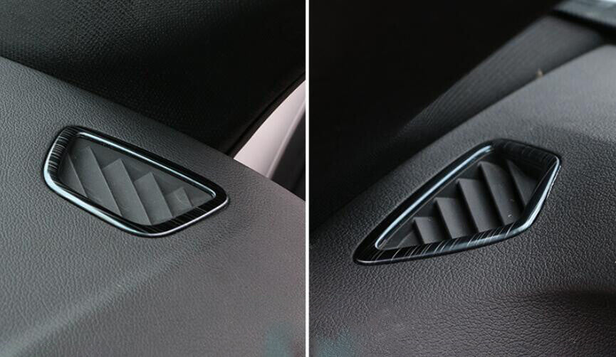 Black upper dashboard air vent trim for BMW 5 Series G30 2018-22
