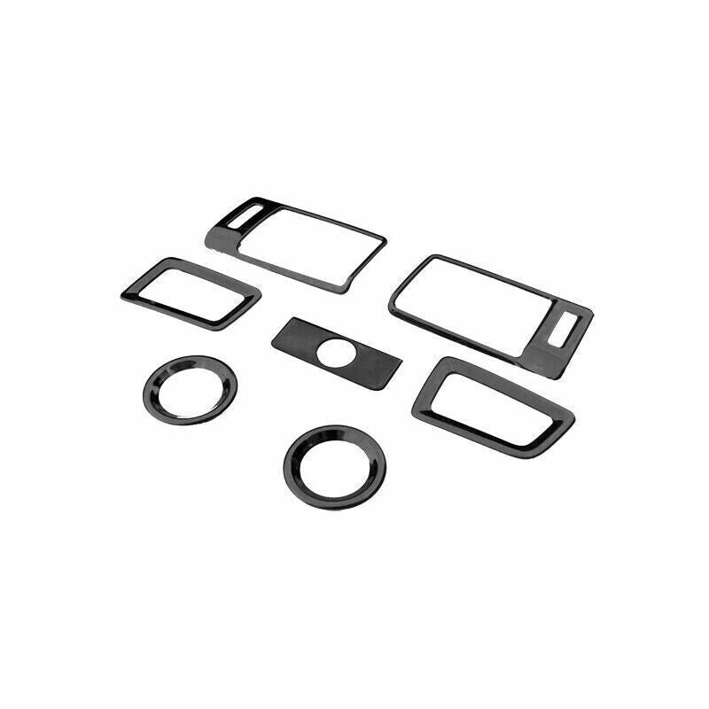 Middle Air Outlet Vent Cover Trim for Honda Accord 9TH 14-2017 Black Titanium 7X