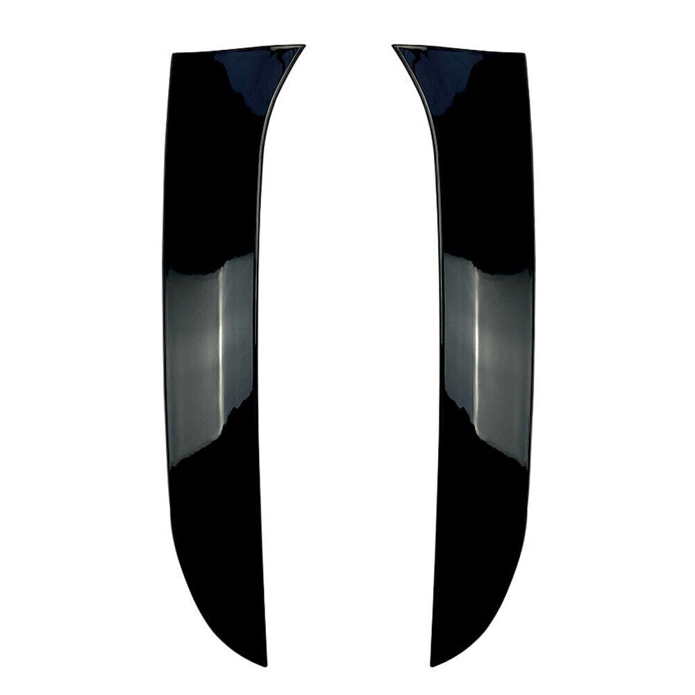 Rear Window Side Canard Spoiler Splitter Trim Fit for Golf 6 MK6 Variant Wagon 2PCS