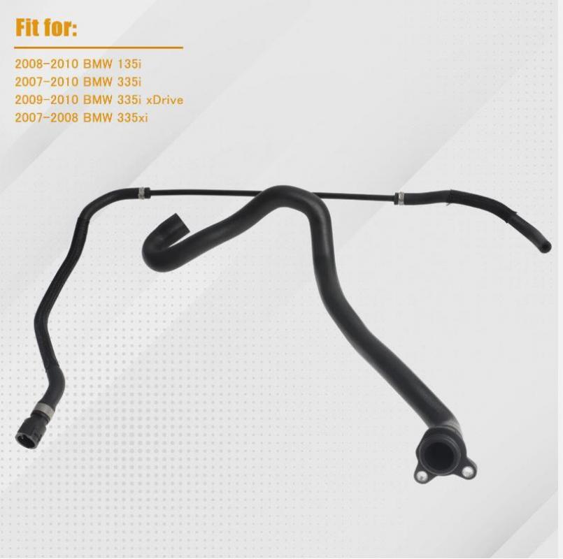Radiator Coolant Water Hose Pipe Kit 6pcs for BMW 135i 335i 335xi 2007-2010
