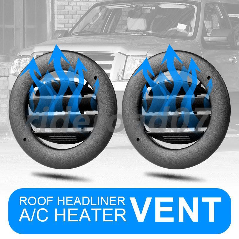 2PCS AC Heat Air Headliner Roof Vent for Ford Expedition for Lincoln for Navigator 11-14