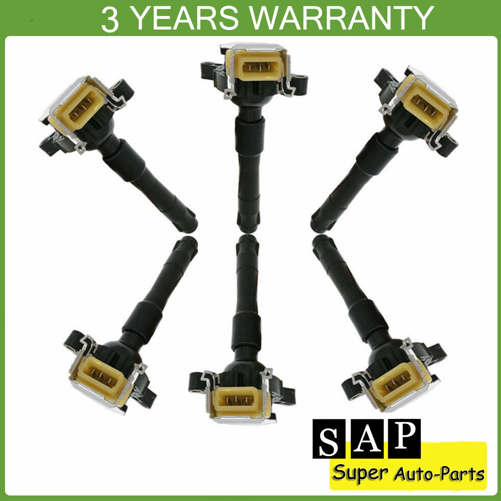 6X Ignition Coil for BMW E46 E39 X5 Z8 E36 325 330 328 525i 540i M3 C1239 UF-354