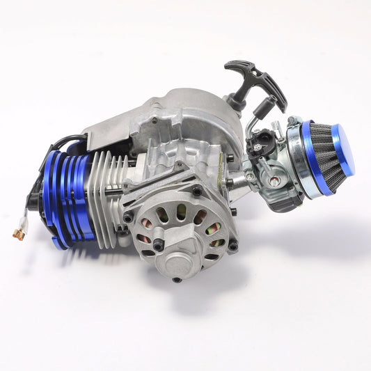 Racing 49cc 2-stroke engine motorcycle for mini pocket off-road bicycle go-kart