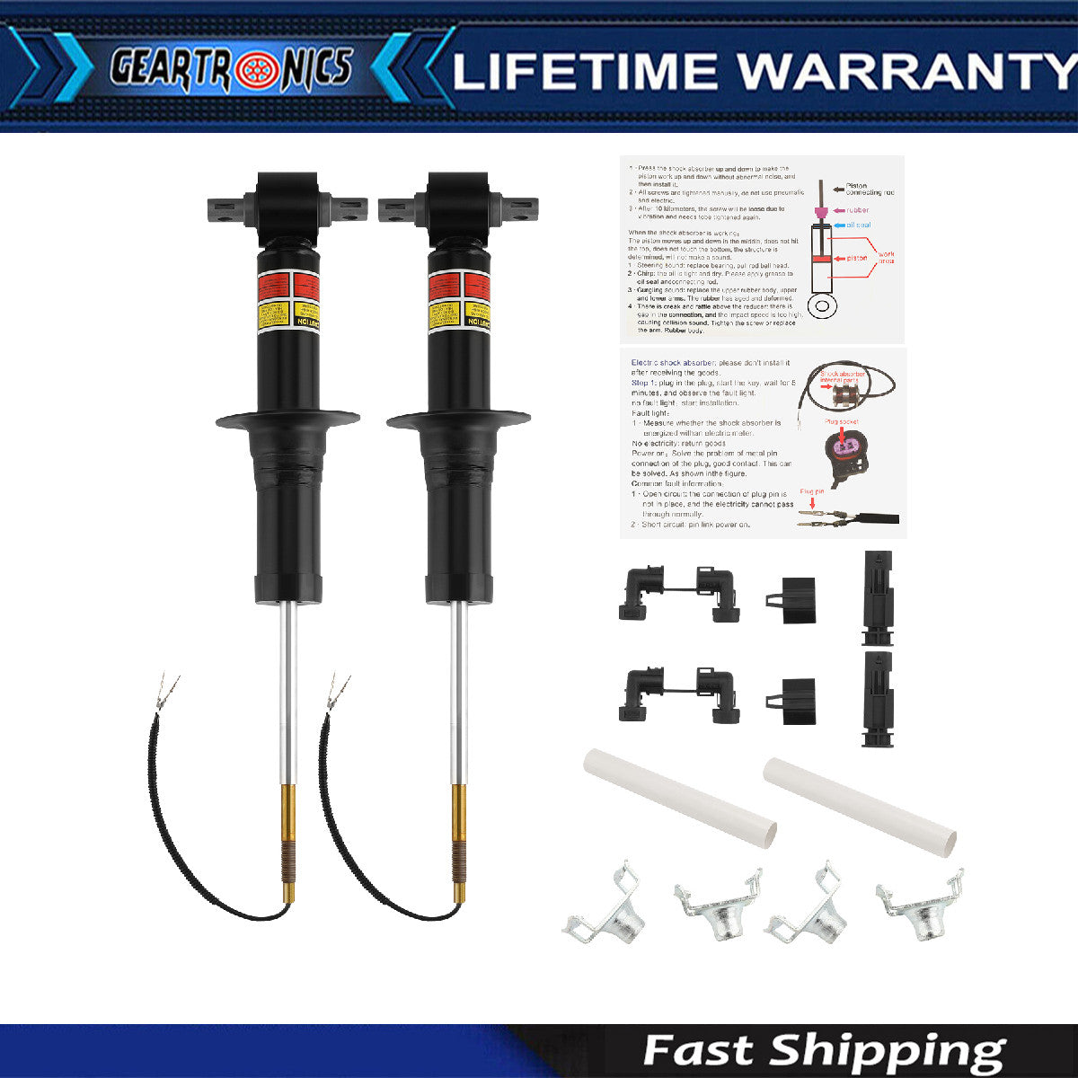 Front Magnetic Shock Absorber Struts Fit for Chevy Tahoe Silverado SY