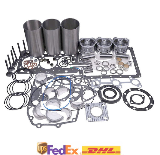 Rebuild Kit for Kubota D1105 Engine RTV1100 RTV1100CW9 RTV1140CPX RTV1100RW9