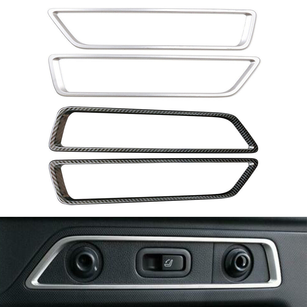 2X Car Rear Trunk Switch Button Cover Trim Fit for Subaru Forester SK 2019 2020