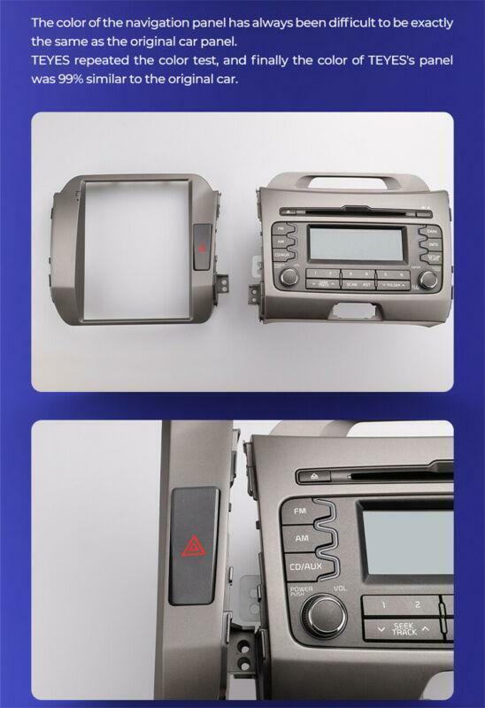 9.7 2010-16 Vertical Android 10.1 Stereo Radio Navigation FM for KIA Sportage