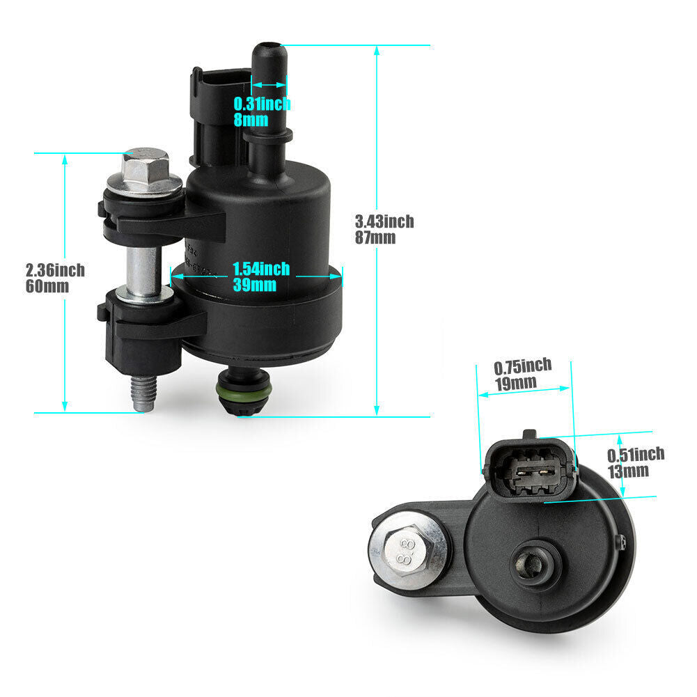 EVAP vapor tank purge solenoid valve suitable for Buick , for Cadillac , for Chevrolet 12610560