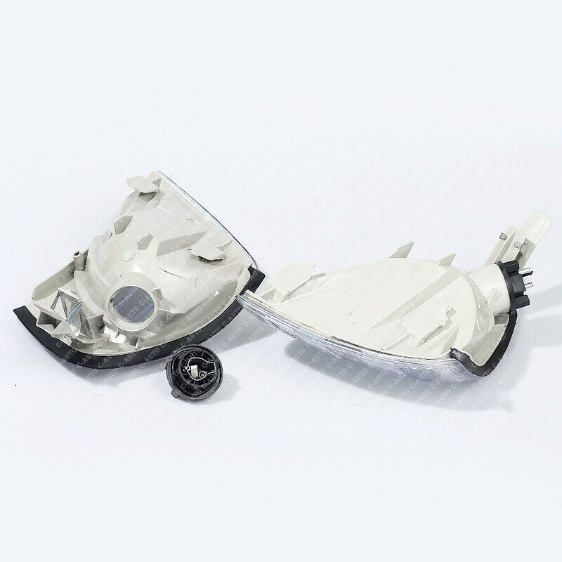 1Pair Turn Signal Lamp Frame Cover 2Pcs for Mercedes-Benz C Class W202 1994-2000