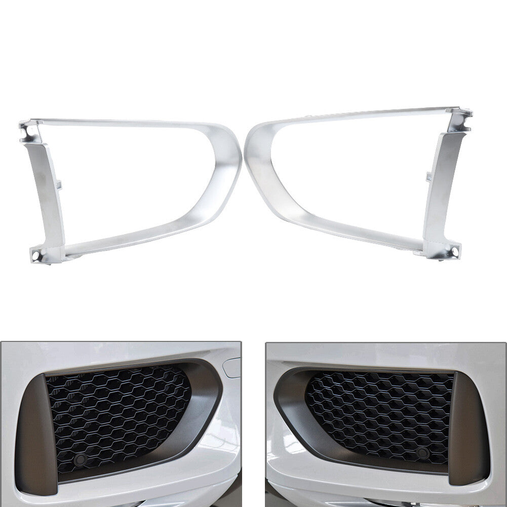 Fog Lights Fog Lamp Molding Frame Bezel Cover for Jaguar F-Pace 2016-2020