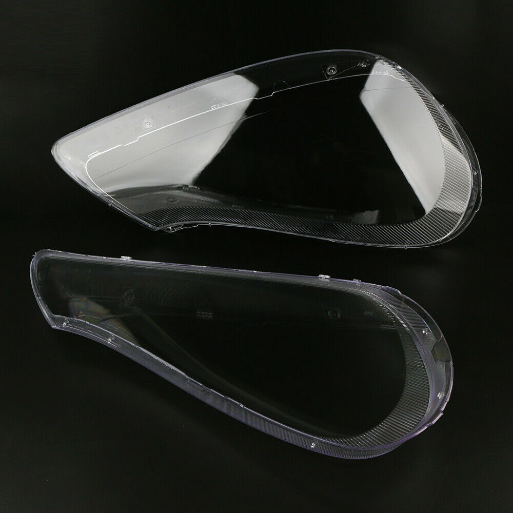 Transparent parent case for Porsche for Cayenne headlight lens protection, left + right, 2008 - 2010