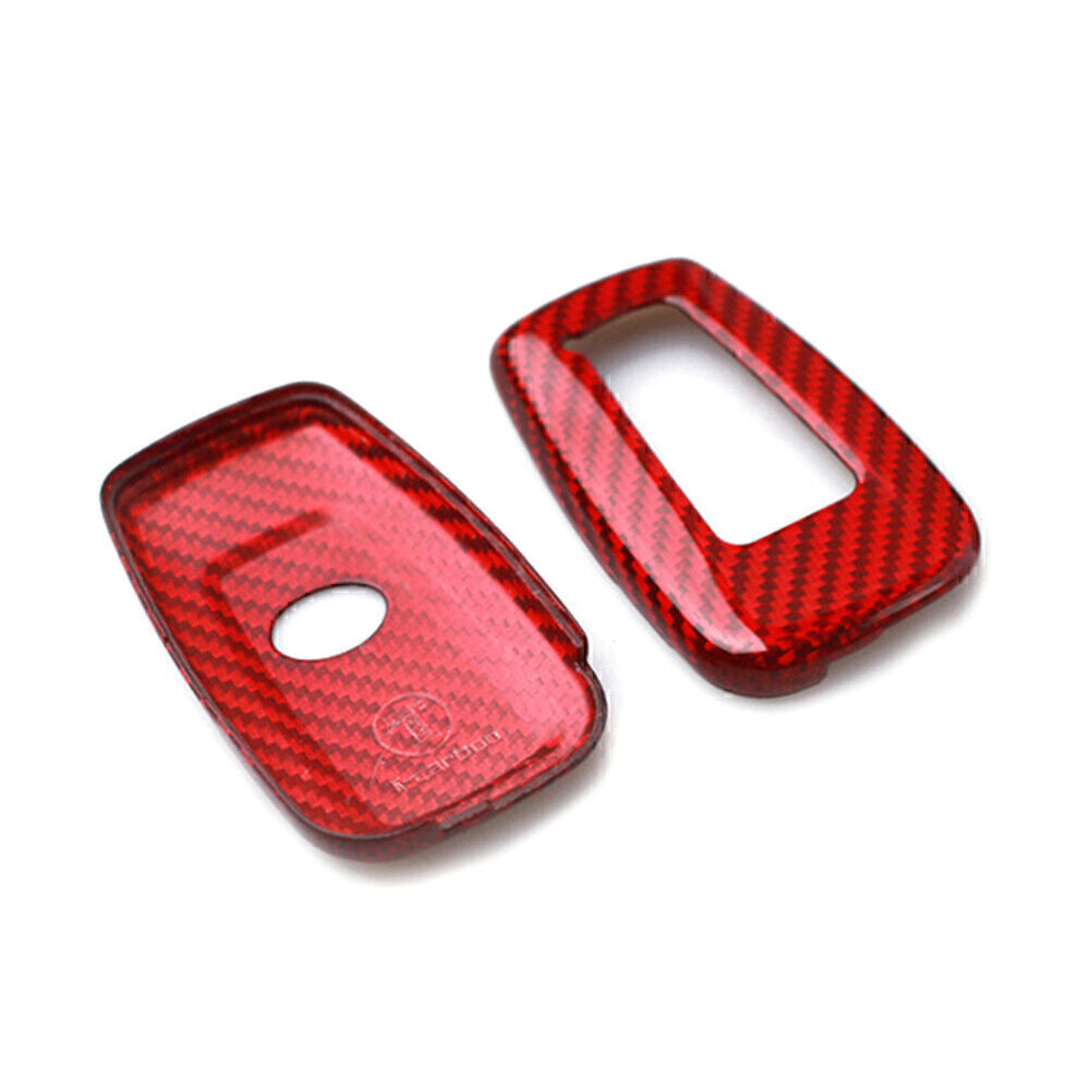 Fit for Toyota for Camry C-HR for Corolla Prius RAV4 Key Fob Case Shell Cover Carbon Fiber