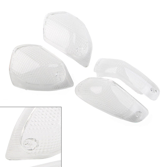 for KAWASAKI ZZR400 1993-2003 ZZR600 1993-2008 Clear Front Rear Turn Signal Lens