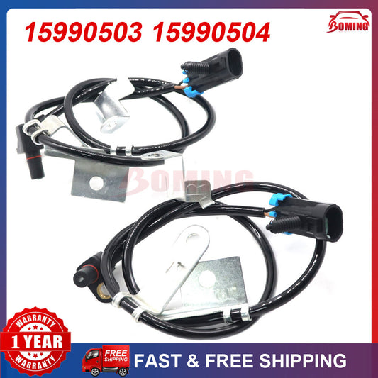 ABS Wheel Speed Sensor Front Left Right for Chevrolet Silverado 1500 2500 HD
