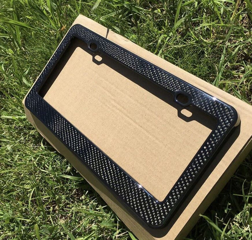 carbon fiber for car license plates, frame covers, front covers, and trunks, suitable for Nissan .