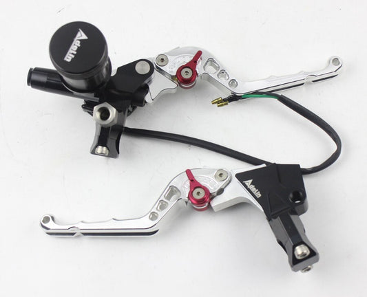 Adelin CNC Brake Clutch Levers Master Cylinder For Ruckus Zoomer 7/8 Bikes