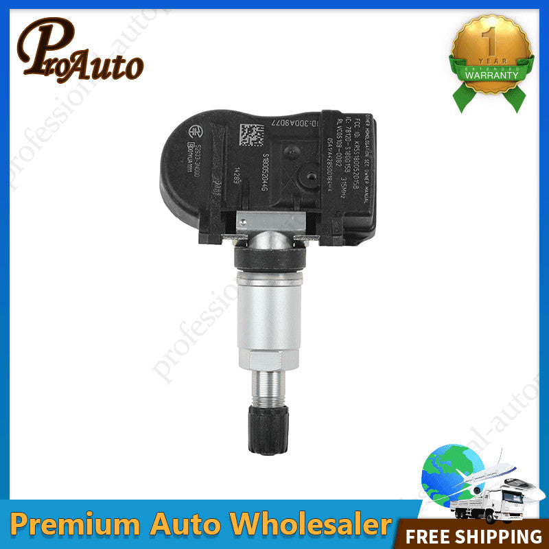 Set of 4 TPMS Tire Pressure Sensors 52933-3N000 315MHZ For 2010-2016 for Hyundai for Kia