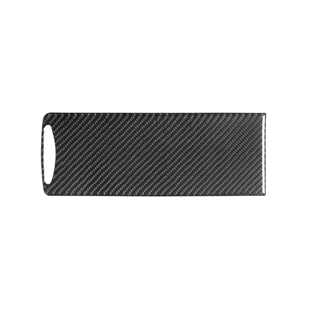 1x Carbon Fiber Cup Holder Panel Cover Trim For Land for Range Rover Sport 2014-2017