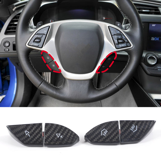 ABS red window lift button cover trim for Corvette C8 adjustable 2020-2023