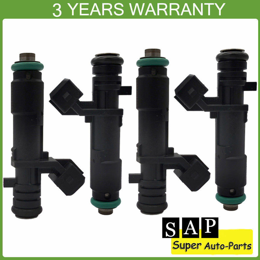 Set of 4 Fuel Injector Fits for Chevrolet Spark M300 Aveo T250 T255 1.2 96800843